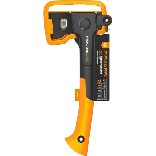 Fiskars X14-XS Kirvis, universalus, 38.7 cm image 1