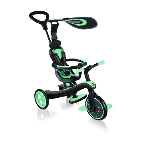 Globber Explorer 4 in 1 Triratukas, Žalias image 1