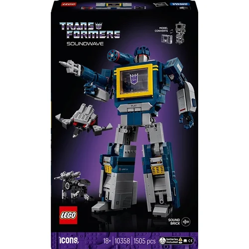 LEGO Transformers Soundwave 10358 image 1