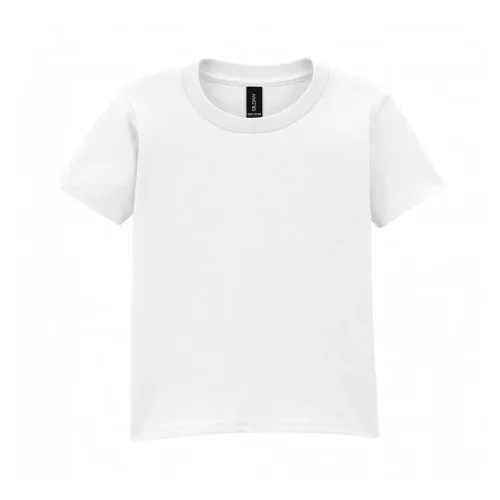 Gildan 5100P vaikiški marškinėliai trumpomis rankovėmis - 6T (116/2XL), Balta image 1