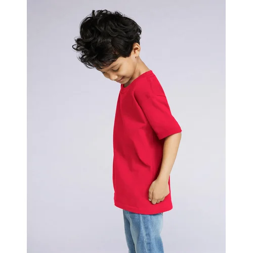 Gildan 5100P vaikiški marškinėliai trumpomis rankovėmis - 6T (116/2XL), Balta image 3