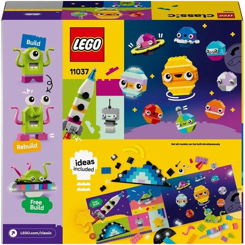 LEGO® Classic Kūrybinės kosmoso planetos konstruktorius image 2