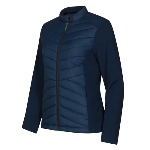 Moteriška dygsniuoto ir softshell MAL_555 audinio striukė - M, Juoda image 1