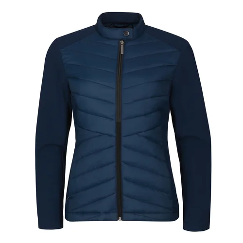 Moteriška dygsniuoto ir softshell MAL_555 audinio striukė - M, Juoda image 2