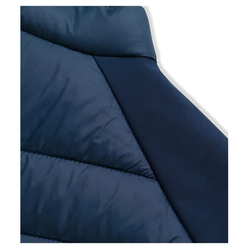 Moteriška dygsniuoto ir softshell MAL_555 audinio striukė - M, Juoda image 3