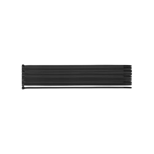 EXTREME plastikiniai užveržimo dirželiai 12,0 × 700 mm, Juodi, 50 vnt. image 1