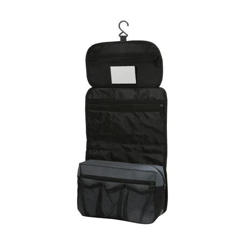 Shugon SH4476 kelioninis tualeto reikmenų krepšys One Size, Dark Grey/Black image 2
