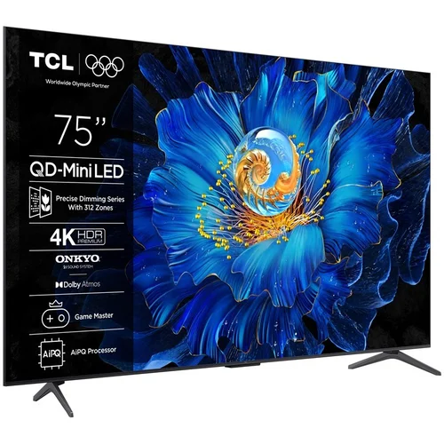 TCL Televizorius 75C6KS, 75 Colių Mini LED 4K QLED image 2