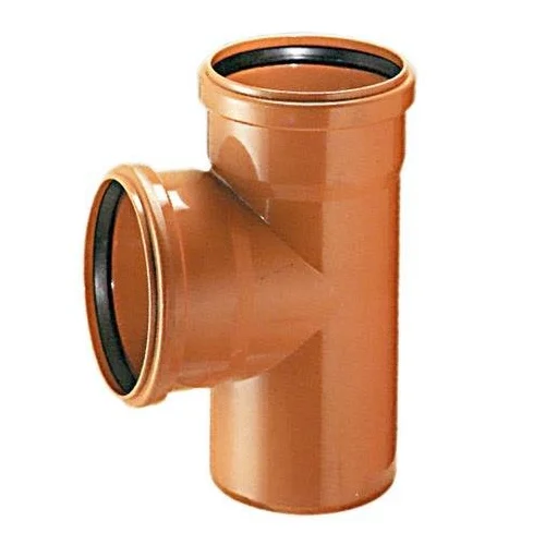 Wavin Lauko kanalizacijos trišakis Ø160/160 mm 87° image 1