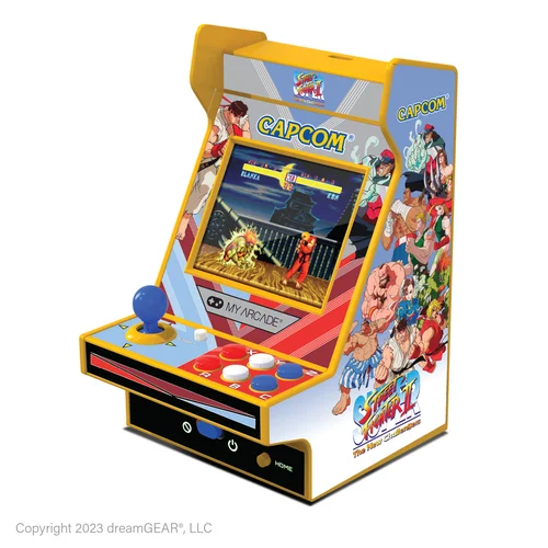 MY ARCADE Nano Player Super Street Fighter II nešiojama konsolė image 1