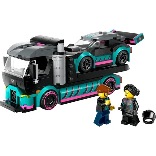 LEGO 60406 Race Car and Car Carrier Truck image 3