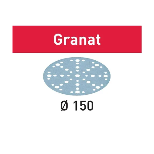 Šlifavimo lapelis Granat Festool STF D150/48 P60 GR/50 (575161) image 1