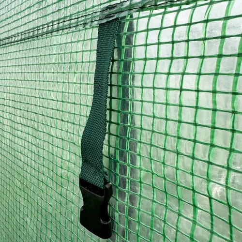 Šoninis šiltnamis PE, 9 m2, 6x1.5 m, žalias image 3