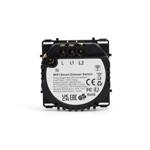 Feelspot FSSWD52TEW WiFi sensorinis dimeris galinio krašto 120W image 3