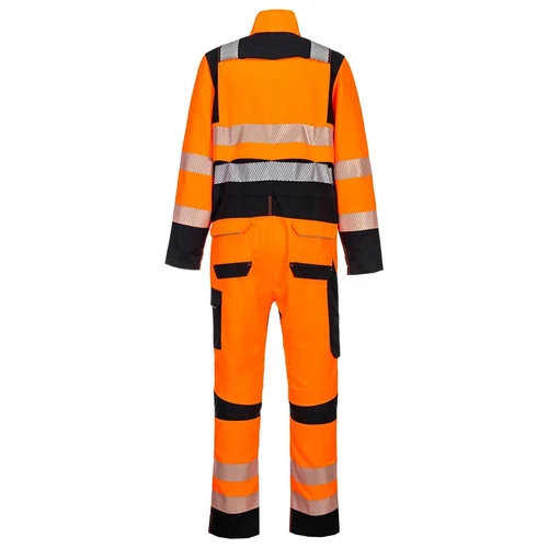 PORTWEST FR509 darbo kombinezonas XXXL Orange/Black image 2