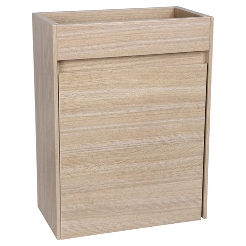 Pakabinama vonios spintelė praustuvui 40 cm ąžuolo image 1