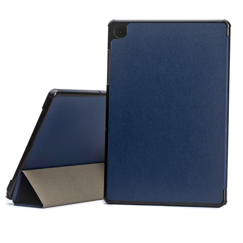 Reach Smart Leather dėklas Lenovo Tab M10 5G TB360ZU, tamsiai mėlynas image 2