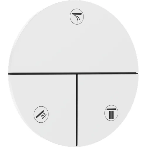 Hansgrohe ShowerSelect Comfort S 15558700 Potinkinis perjungėjas Baltas matinis image 1