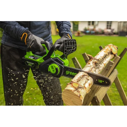 Greenworks GD24CS30K4 30 cm akumuliatorinis grandininis pjūklas image 3
