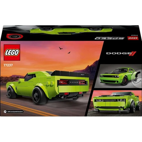 LEGO® Dodge Challenger SRT Hellcat Sports Car 77237 image 2