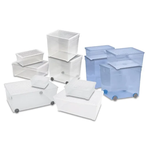 CURVER Daiktadėžė 96063, 10 l, skaidri, 34,2×29,7×12,5 cm image 3