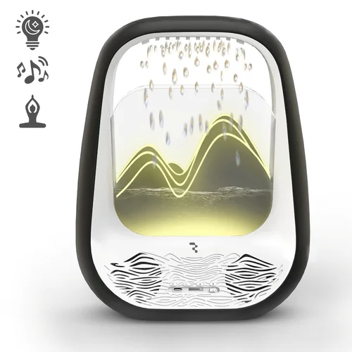 Reach Relaxing Rain Belaidis miego ir poilsio garsiakalbis juodas image 1