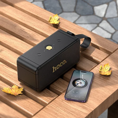 Bluetooth nešiojamas garsiakalbis Hoco HT1 Max juodas image 3