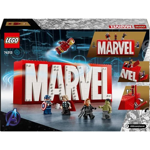 LEGO® Marvel MARVEL Logo & Minifigures, 931 vnt. image 2
