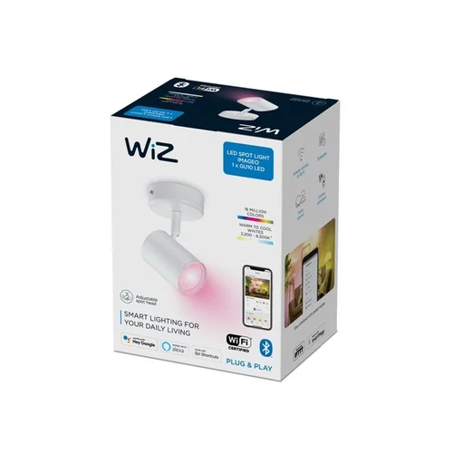 WiZ ŠVIESTUVAS GU10 WiFi 5W 350 lm RGB image 2