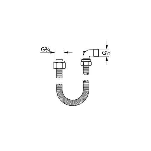Grohe Talentofill jungčių rinkinys, 28993000 image 2
