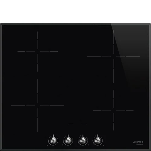 SMEG SI364BM Indukcinė kaitlentė, 60 cm, Juoda, 4 zonos image 1