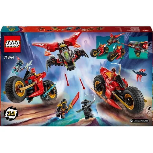 LEGO® Ninjago Ninja Combat Vehicle 71844, 561 Vnt. image 2