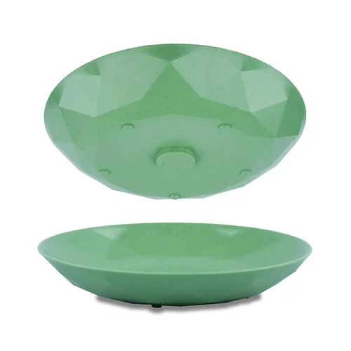 SILWY S0TE-1411-2-G magnetinės lėkštės, 24 cm, 2 vnt., žalia image 1