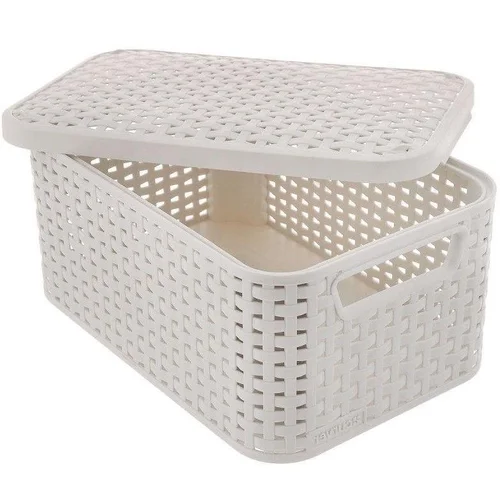 Daiktadėžė CURVER, 6 l, kreminė, 29,1×19,8×14,2 cm image 2