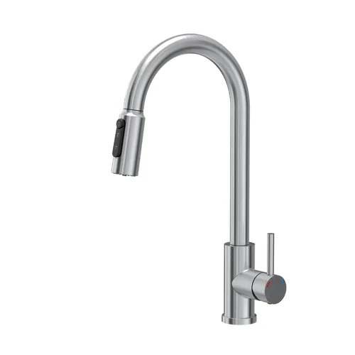 QUADRON CINDY 52140BS Plautuvės maišytuvas su ištraukiama žarna image 1