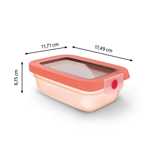 TEFAL ONECLICK Dėžutė 0.5 L Oranžinė image 2
