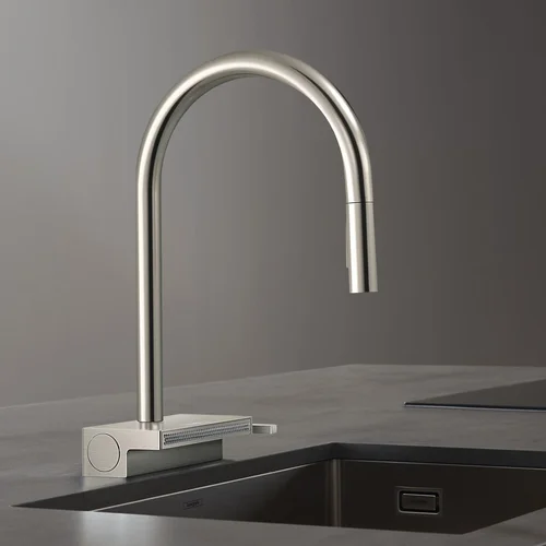Hansgrohe Aquno Select M81 73837800, Nerūdijančio plieno image 2