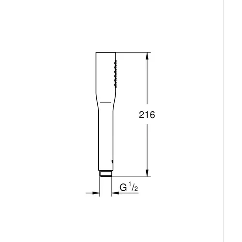 Rankinė dušo galvutė Grohe Euphoria Cosmopolitan 27400AL0 image 2