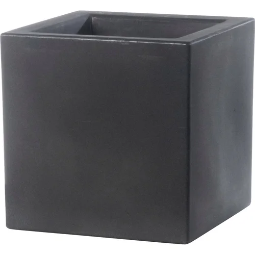 Teraplast Schio Cubo 25x25x25 cm vazonas Antracito image 1