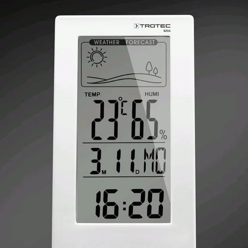 Trotec BZ 06 meteorologinė stotelė 139x60x44 mm image 3