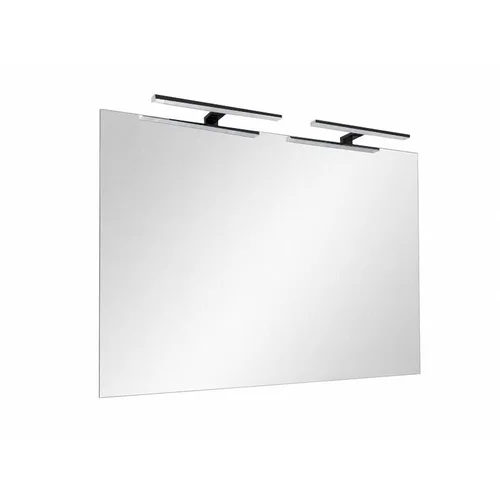 Aourow2 Juodas LED veidrodis 120x80 image 1