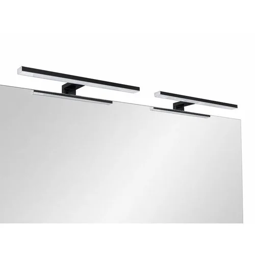 Aourow2 Juodas LED veidrodis 120x80 image 3