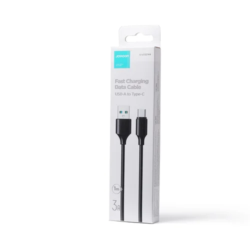 Joyroom S-UC027A9 USB-A į USB-C kabelis 1,0 m Juodas image 3