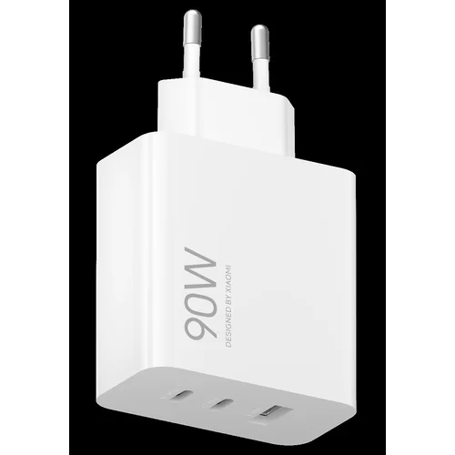Xiaomi 90W HyperCharge Power Adapter(3-Port) EU, Balta image 3