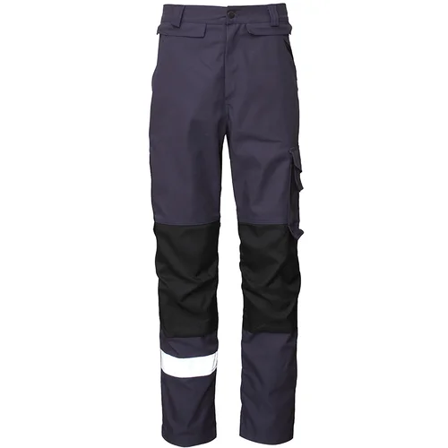Darbo kelnės BoSafety TR-CAN-0502BALTIC CANVAS - 68, Žalia/Juoda image 1