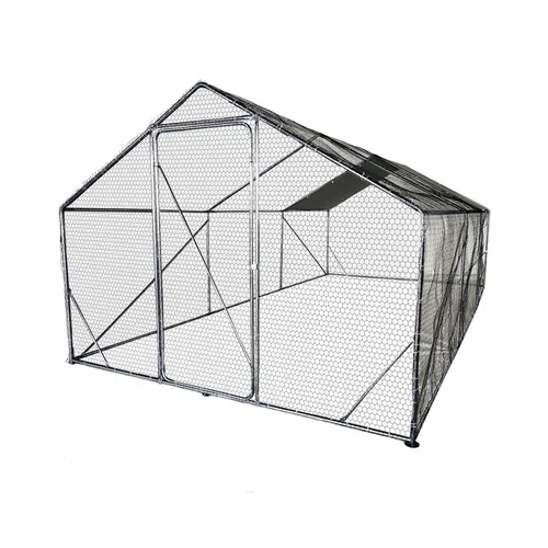 Metalinis naminių gyvūnų aptvaras, 3x6x2.2 m image 1