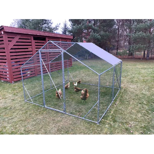 Metalinis naminių gyvūnų aptvaras, 3x6x2.2 m image 2