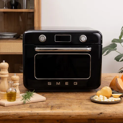 Smeg COF01BLEU Juoda orkaitė su garų funkcija image 2
