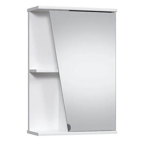 RIVA SV 49D Viršutinė spintelė, 50 cm, Balta image 1