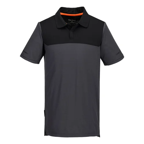 PORTWEST EV410 Polo marškinėliai trumpomis rankovėmis – XXL, Metal Grey image 1